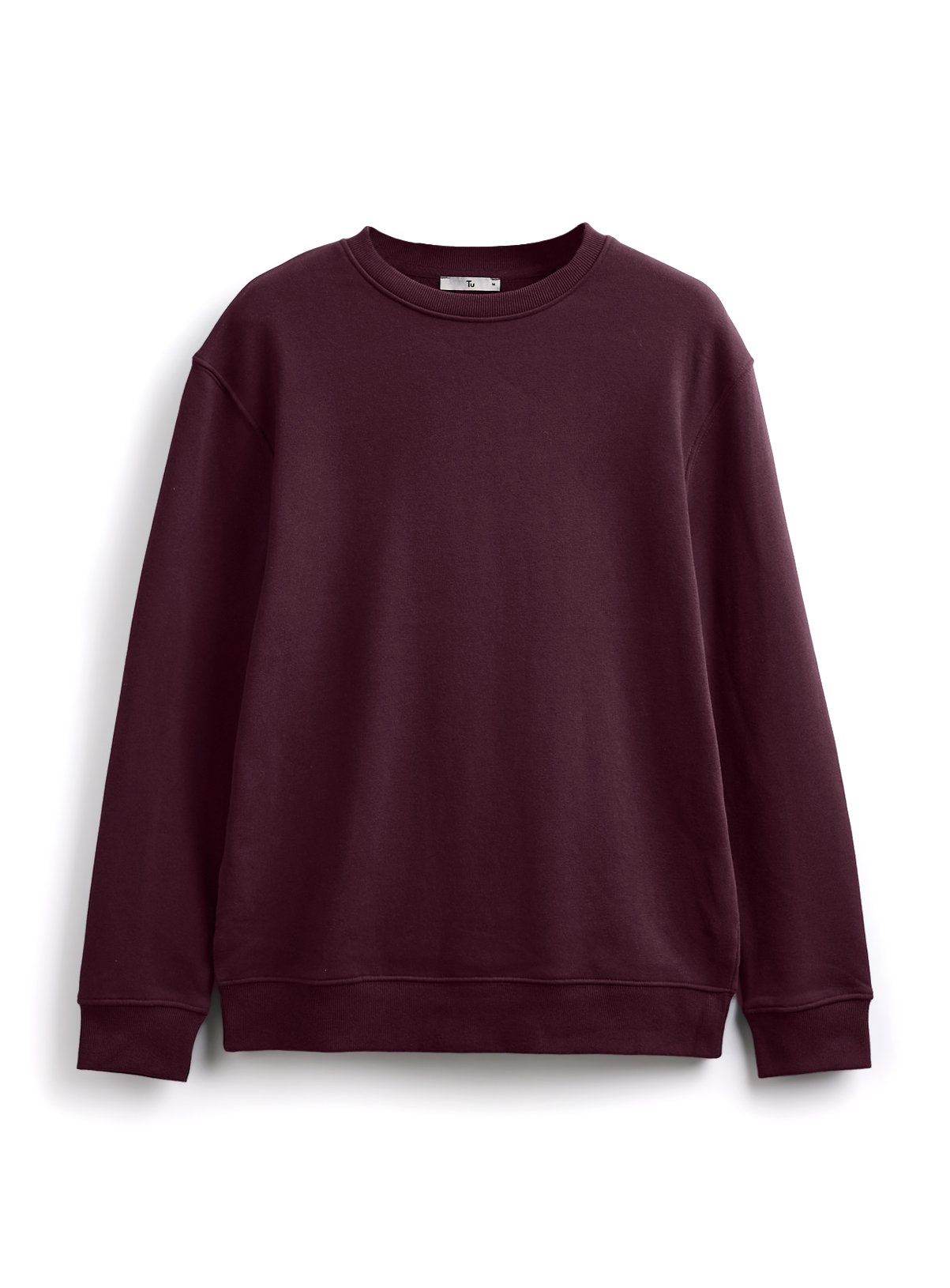 Dark Red Ultimate Crew Neck Sweatshirt M - Image 3 thumbnail